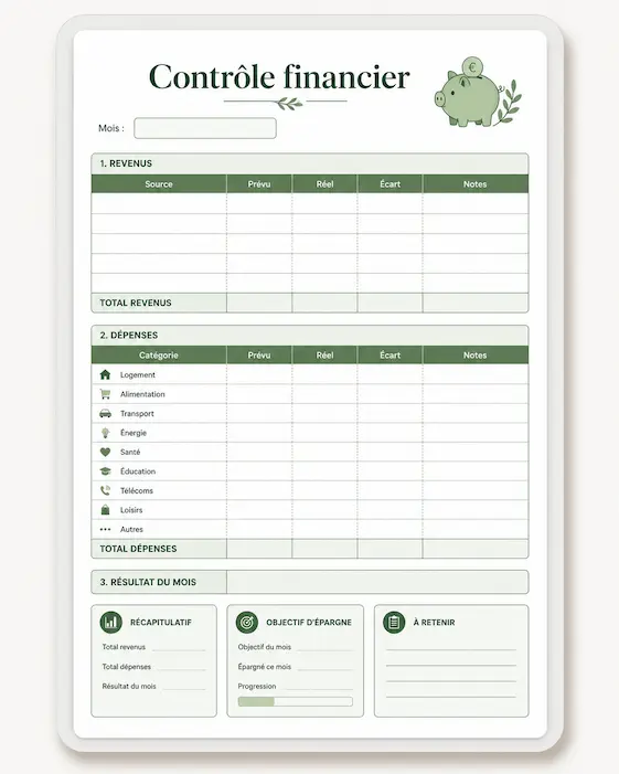 Tableau Financier