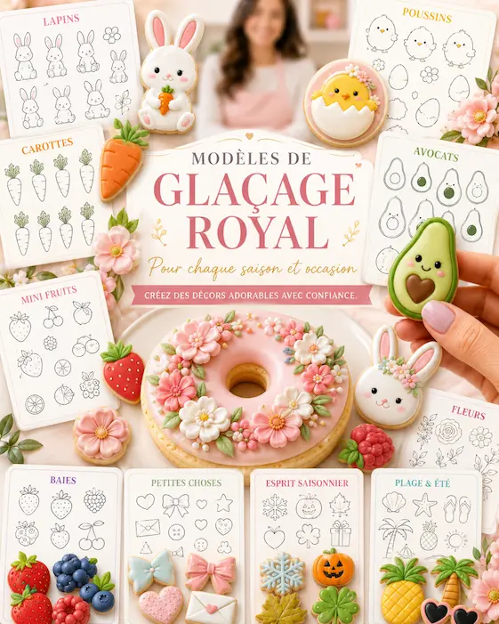 Collection de +500 modèles royal icing